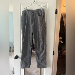 Liz Claiborne Lizwear grey cotton pants